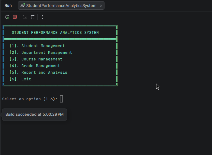 Student Performance Analytics preview